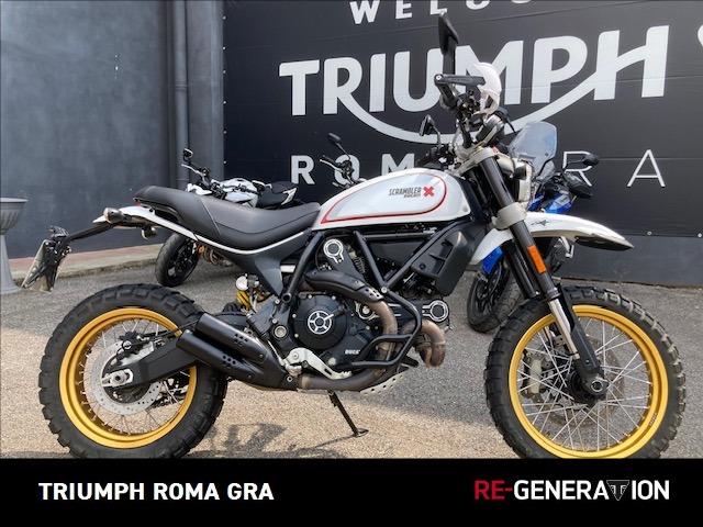 DUCATI Scrambler 800 Desert Sled White