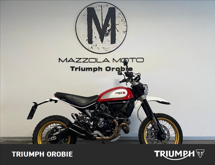 DUCATI Scrambler 800 Desert Sled Red