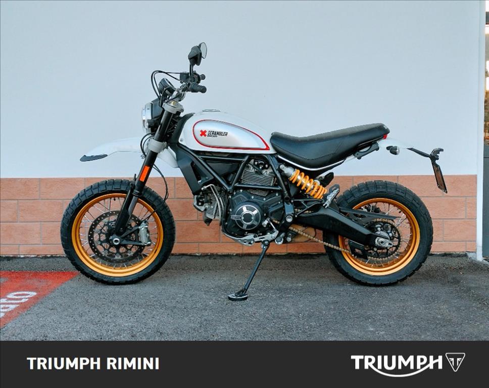 DUCATI Scrambler 800 Desert Sled White
