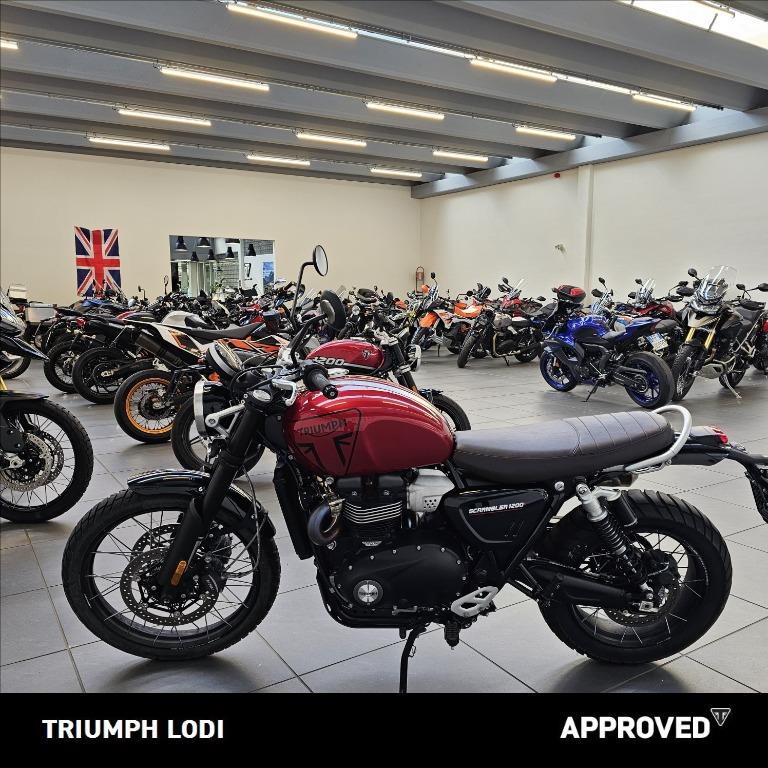 TRIUMPH Scrambler 1200 X Carnival Red Abs