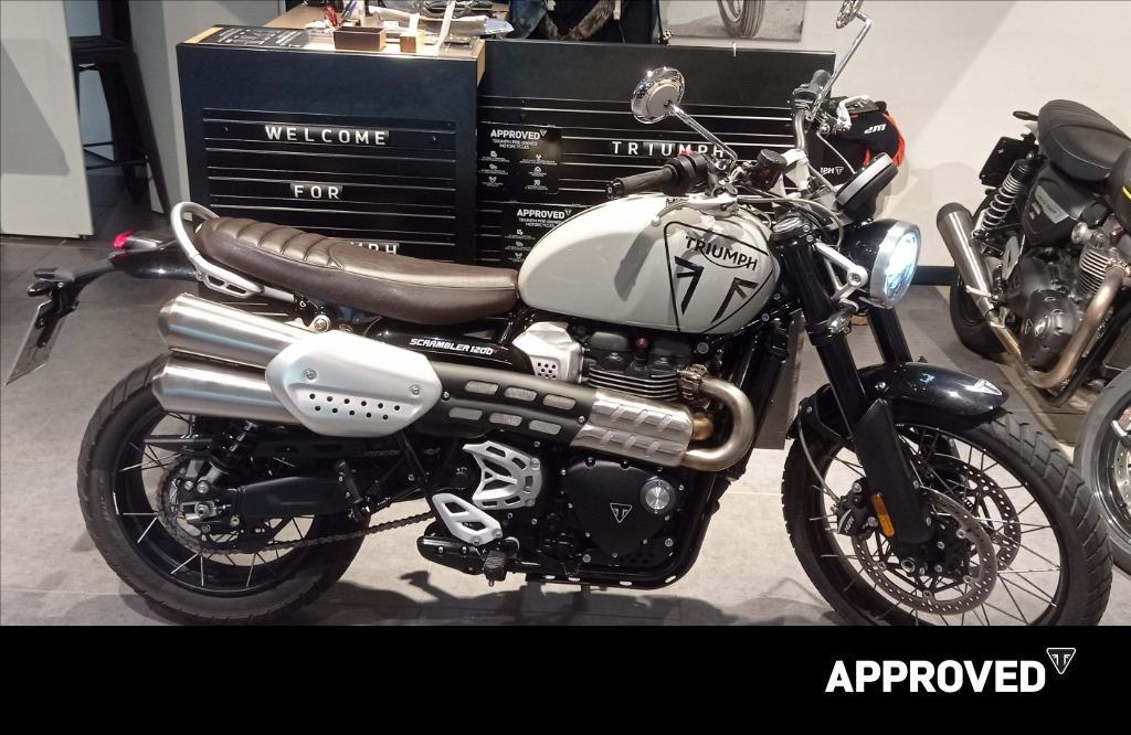 TRIUMPH Scrambler 1200 X Ash Grey Abs