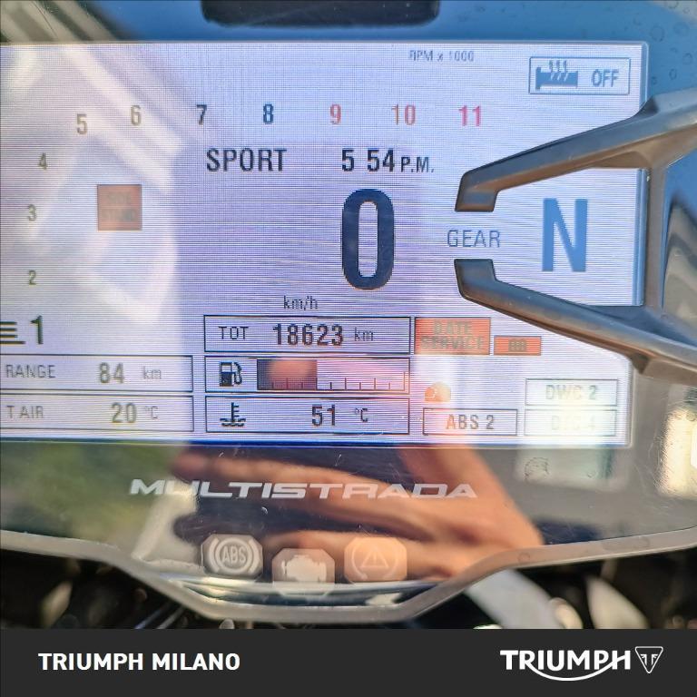DUCATI Multistrada 1200 S White