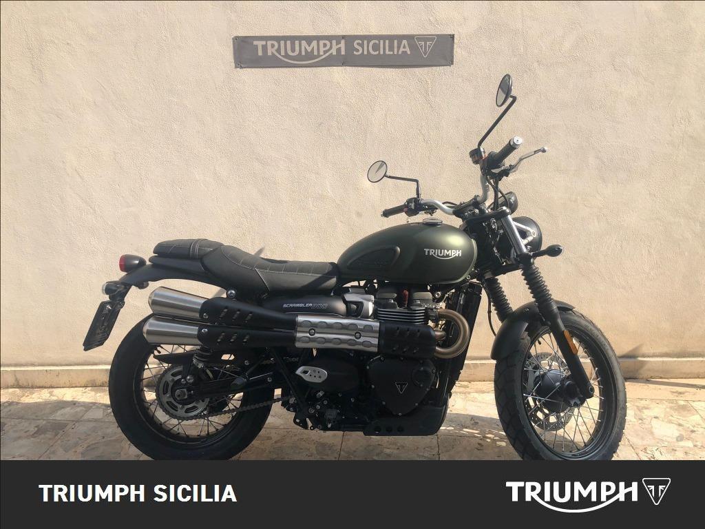 TRIUMPH Scrambler 900 Matt Khaki Abs E5+