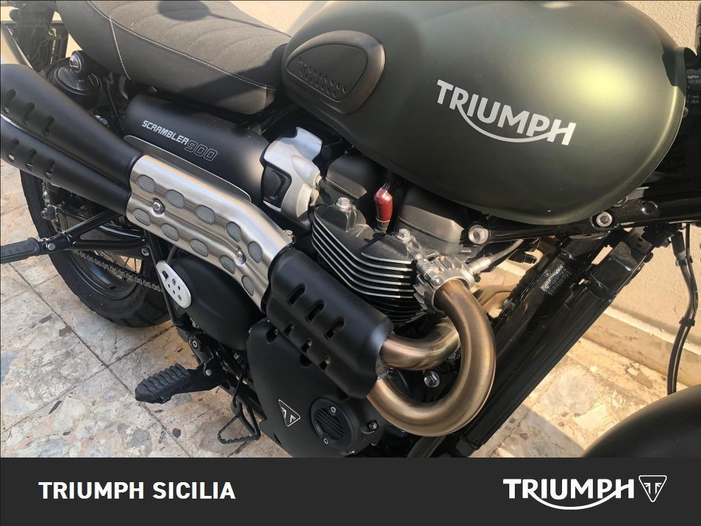 TRIUMPH Scrambler 900 Matt Khaki Abs E5+