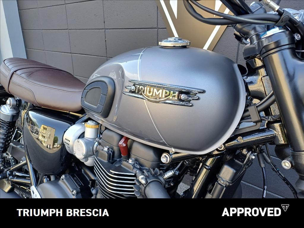 TRIUMPH Bonneville 1200 T120 Black Graphite Abs E5+