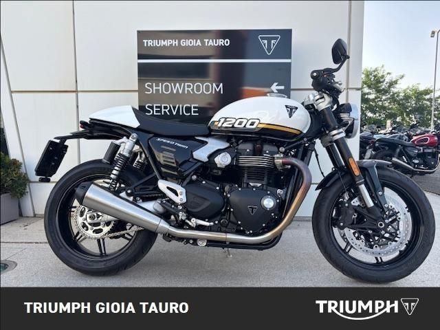 TRIUMPH Speed Twin 1200 Crystal White/Sapphire Black Abs