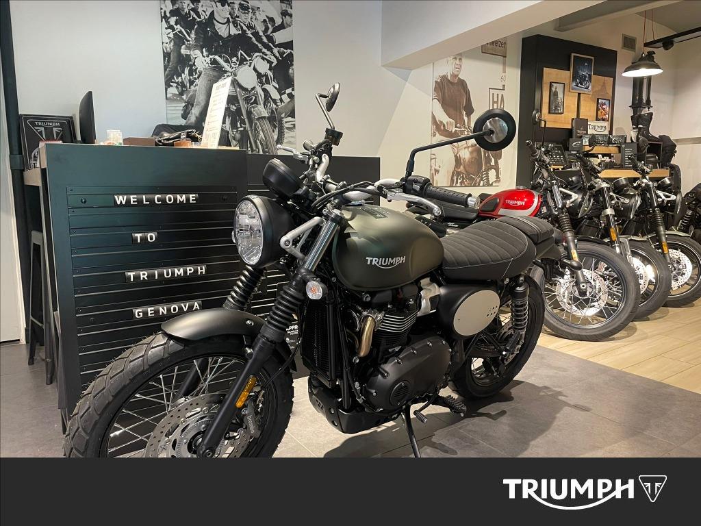 TRIUMPH Scrambler 900 Matt Khaki Abs E5+