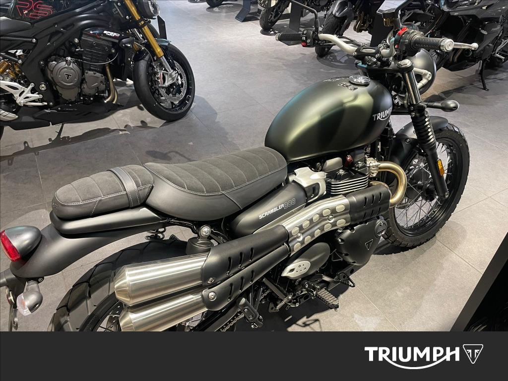 TRIUMPH Scrambler 900 Matt Khaki Abs E5+