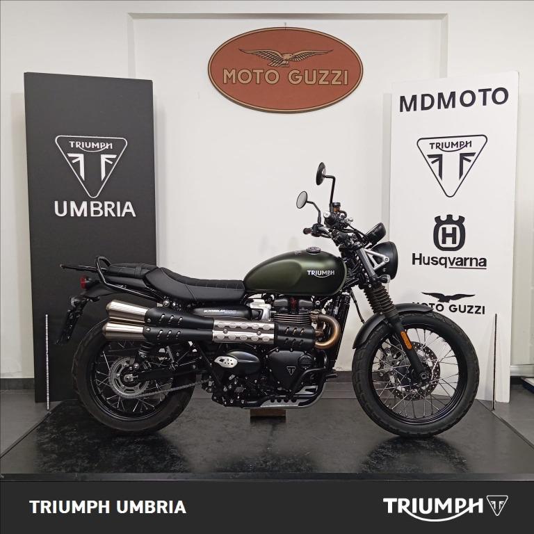 TRIUMPH Scrambler 900 Matt Khaki Abs E5+