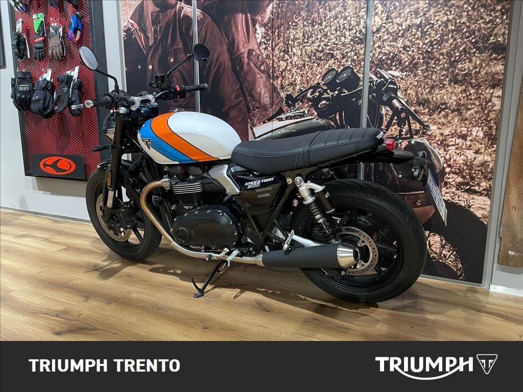 TRIUMPH Speed Twin 900 Pure White/Blue/Orange Abs