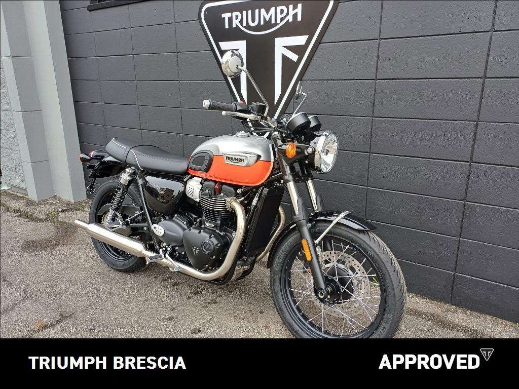 TRIUMPH Bonneville 900 T100 Aluminium/Baja Orange E5+ #1