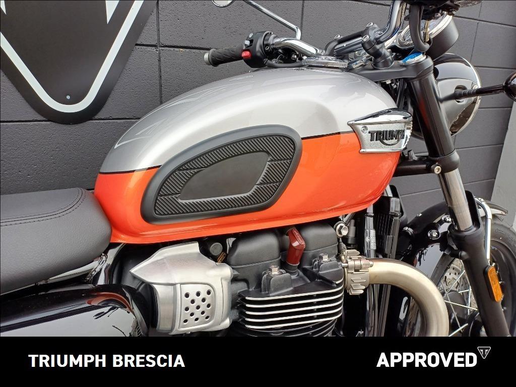 TRIUMPH Bonneville 900 T100 Aluminium/Baja Orange E5+ #4