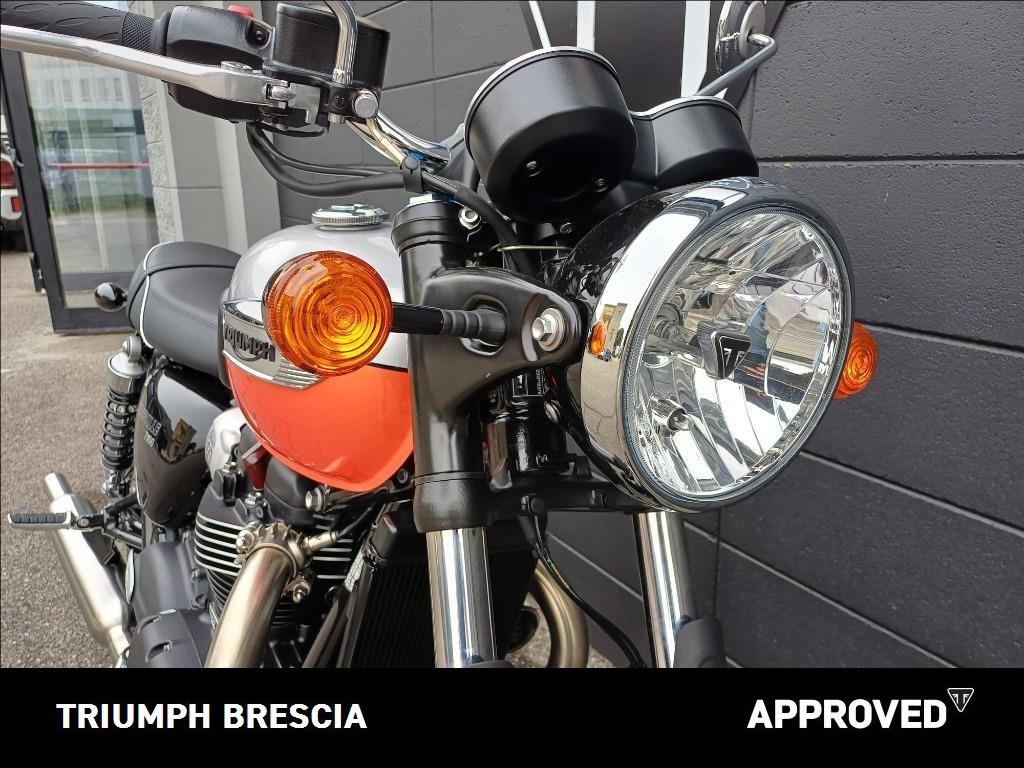 TRIUMPH Bonneville 900 T100 Aluminium/Baja Orange E5+ #6