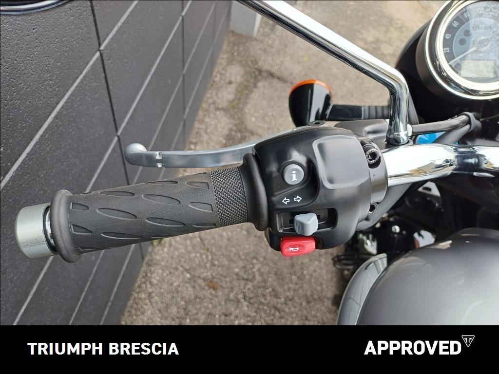 TRIUMPH Bonneville 900 T100 Aluminium/Baja Orange E5+ #9