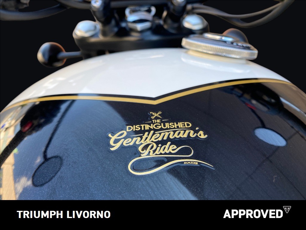 TRIUMPH Bonneville 1200 T120 Black DGR Limited Edition Abs E5 #9