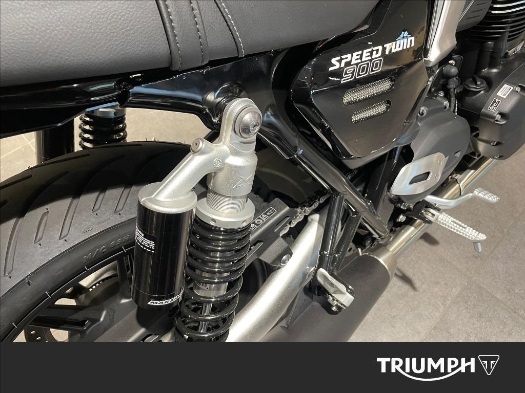TRIUMPH Speed Twin 900 Pure White/Blue/Orange Abs