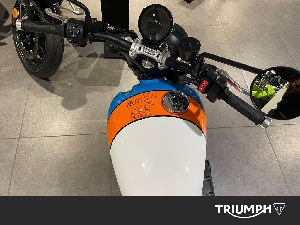TRIUMPH Speed Twin 900 Pure White/Blue/Orange Abs