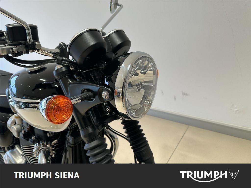 TRIUMPH Bonneville 1200 T120 Jet Black/Fusion White Abs E5+