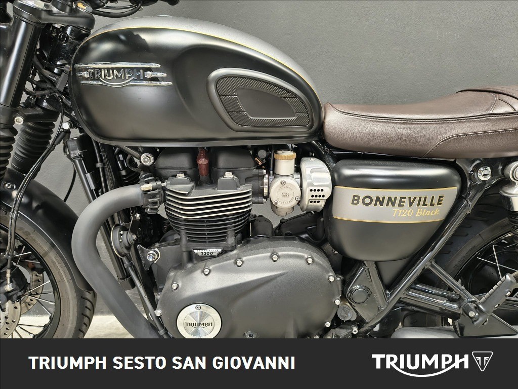 TRIUMPH Bonneville 1200 T120 Black Gold Line Abs