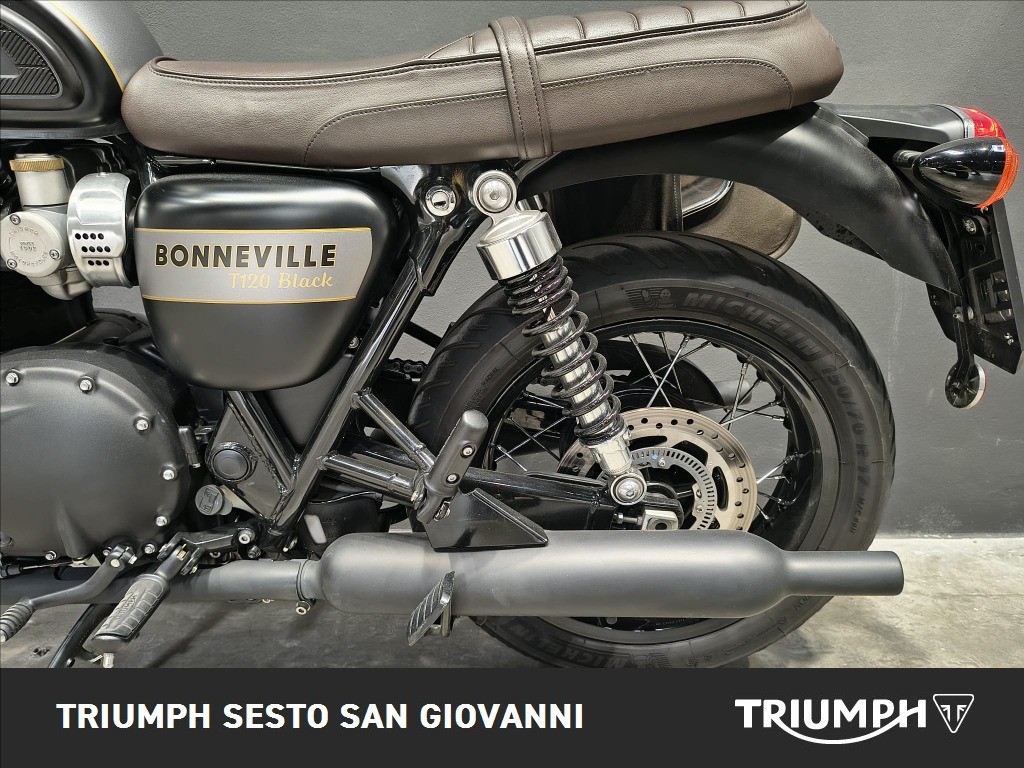 TRIUMPH Bonneville 1200 T120 Black Gold Line Abs