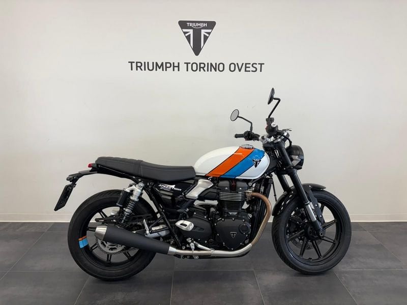 TRIUMPH Speed Twin 900 Pure White/Blue/Orange Abs #0