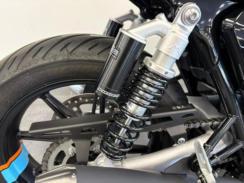 TRIUMPH Speed Twin 900 Pure White/Blue/Orange Abs #5