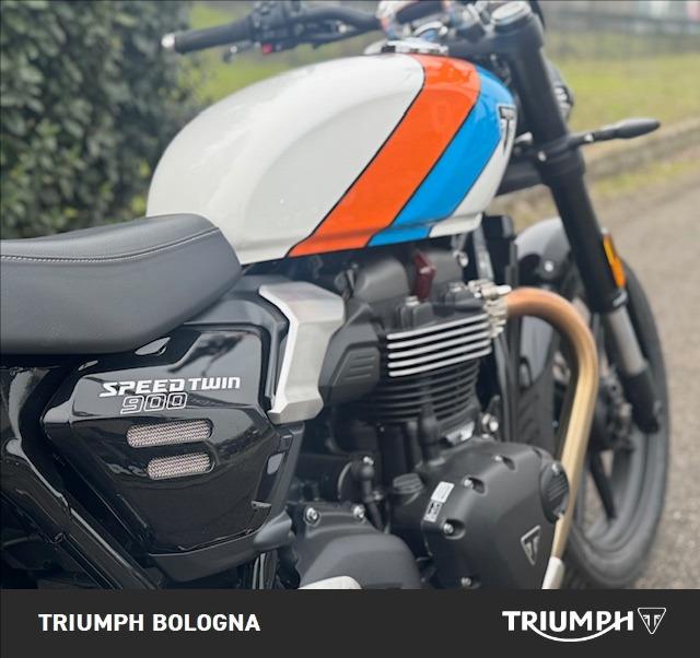 TRIUMPH Speed Twin 900 Pure White/Blue/Orange Abs #3