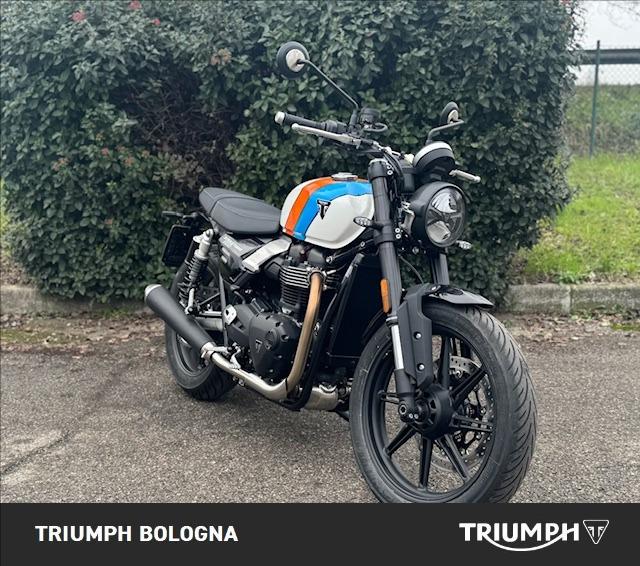 TRIUMPH Speed Twin 900 Pure White/Blue/Orange Abs #5