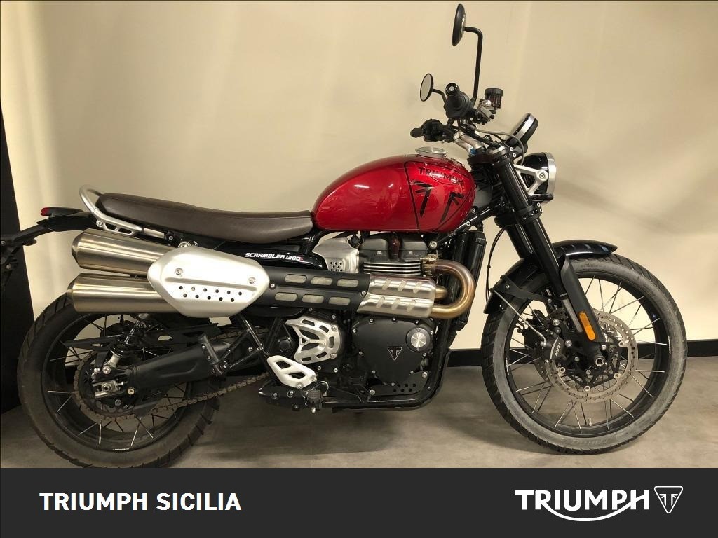 TRIUMPH Scrambler 1200 X Carnival Red Abs