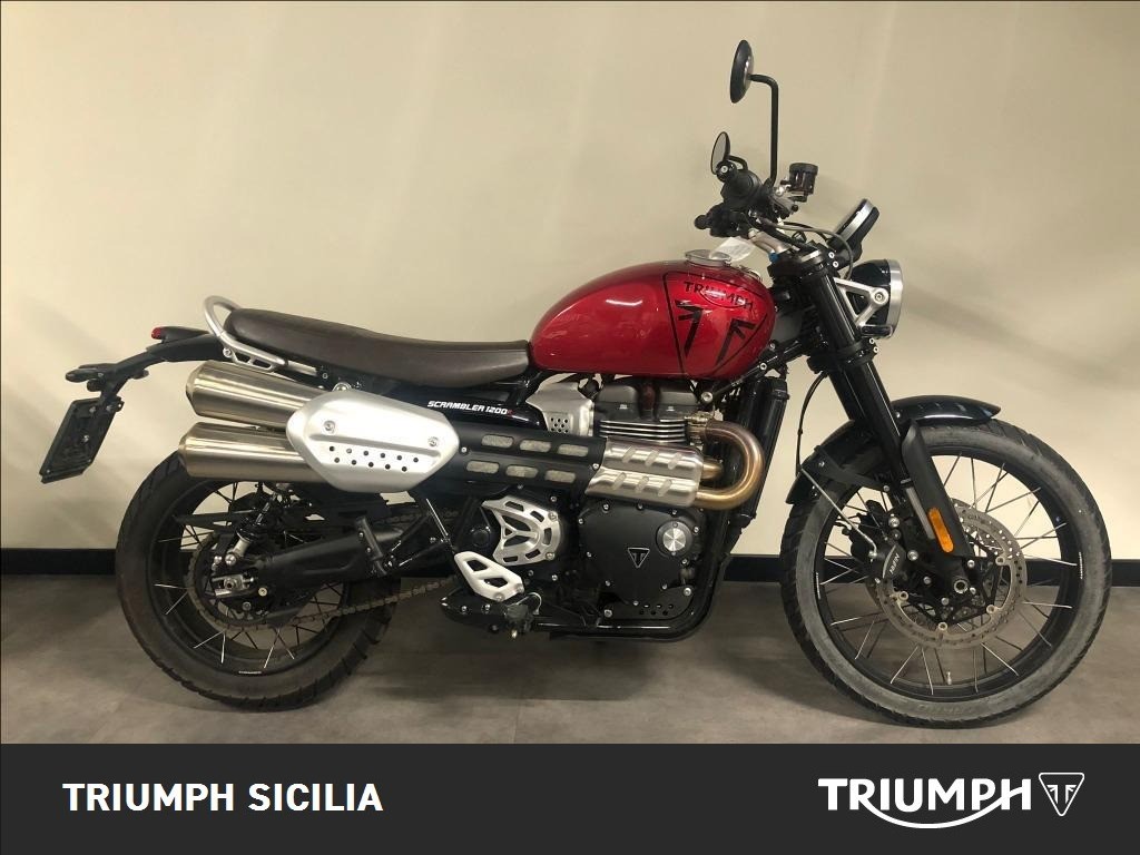 TRIUMPH Scrambler 1200 X Carnival Red Abs