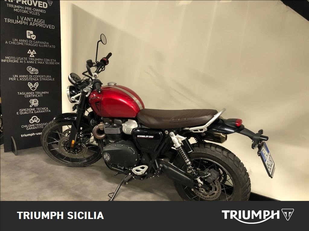 TRIUMPH Scrambler 1200 X Carnival Red Abs