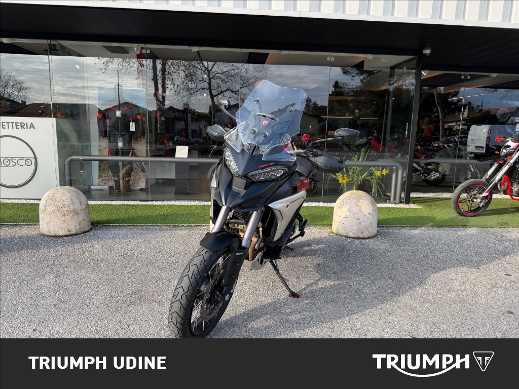 DUCATI Multistrada V4 1160 Rally Matt Black&Brushed Aluminium Full