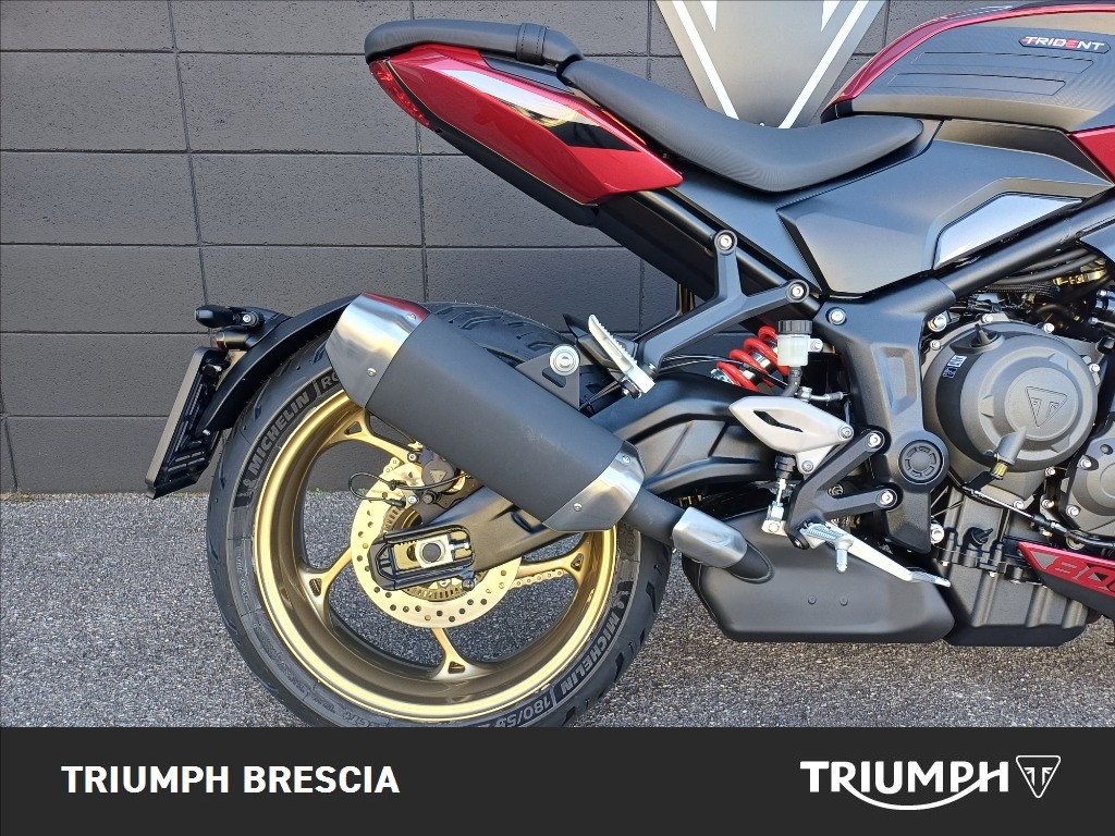 TRIUMPH Trident 800 Carnival Red Abs
