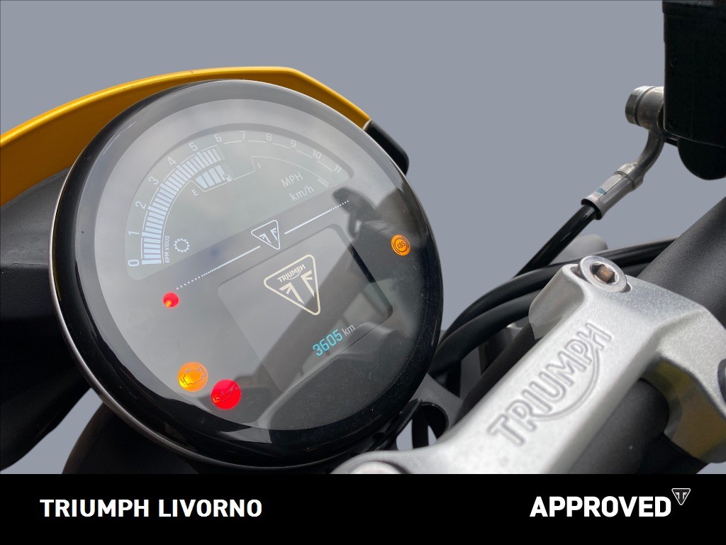 TRIUMPH Trident 660 Cosmic Yellow / Sapphire Black Abs