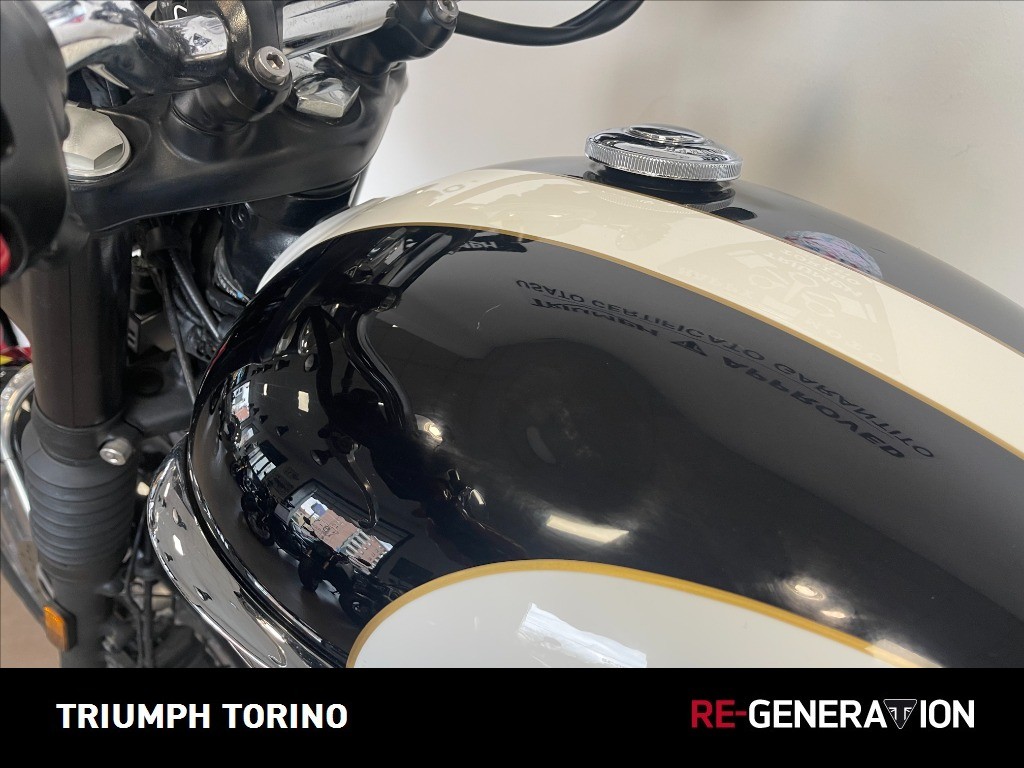 TRIUMPH Bonneville 1200 T120 Jet Black/Fusion White Abs E5