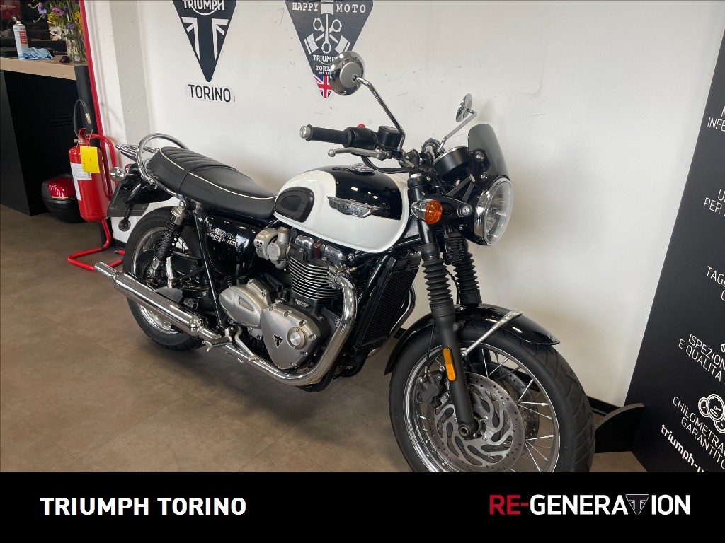 TRIUMPH Bonneville 1200 T120 Jet Black/Fusion White Abs E5