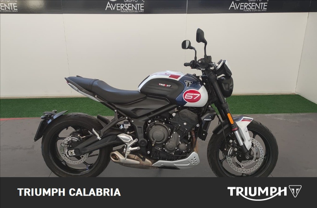 TRIUMPH Trident 660 Triple Tribute dep.A2 Abs