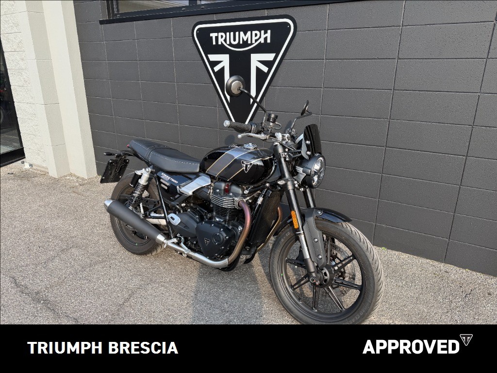 TRIUMPH Speed Twin 900 Phantom Black/Aurum Gold Abs