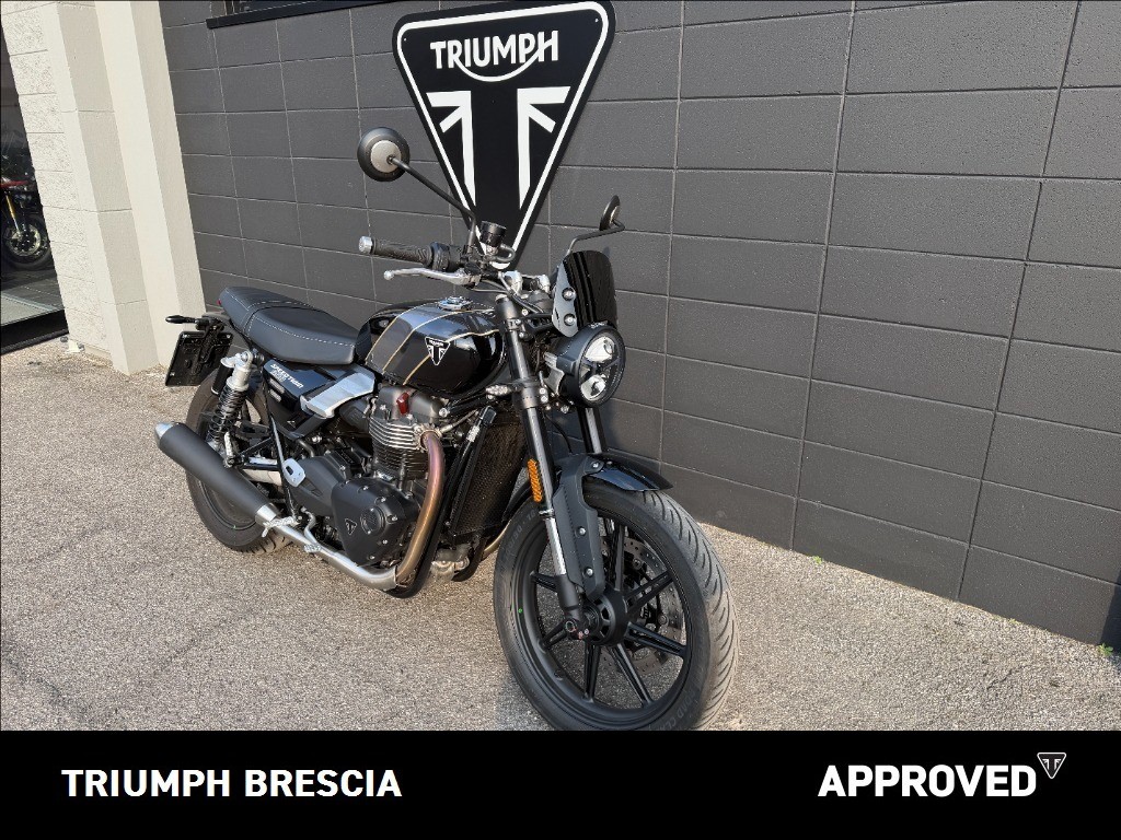 TRIUMPH Speed Twin 900 Phantom Black/Aurum Gold Abs
