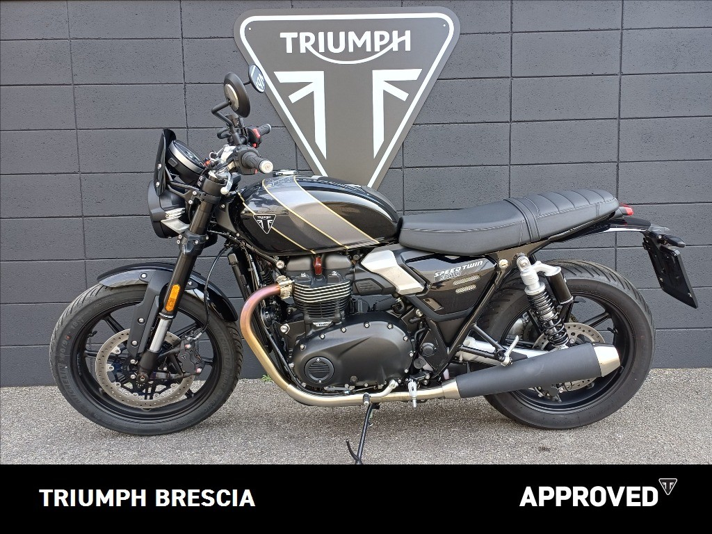 TRIUMPH Speed Twin 900 Phantom Black/Aurum Gold Abs
