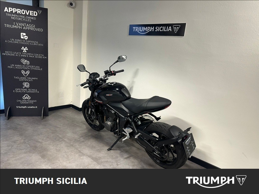 TRIUMPH Trident 660 Jet Black Abs #5