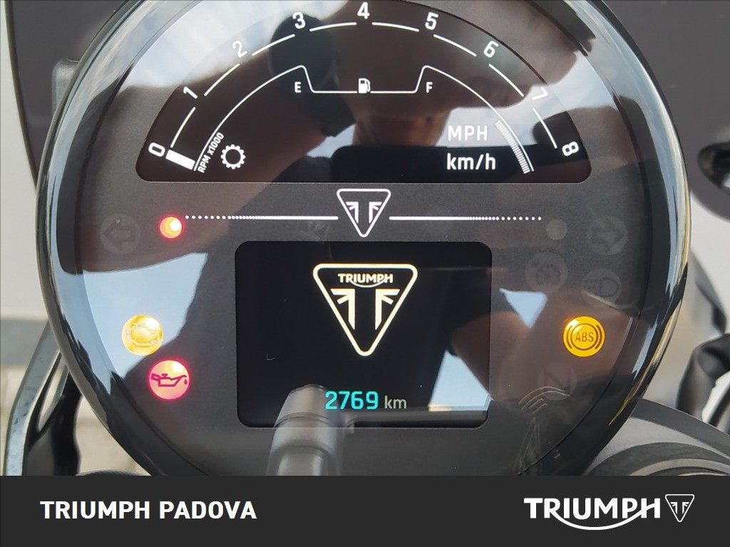 TRIUMPH Speed Twin 900 Pure White/Blue/Orange Abs