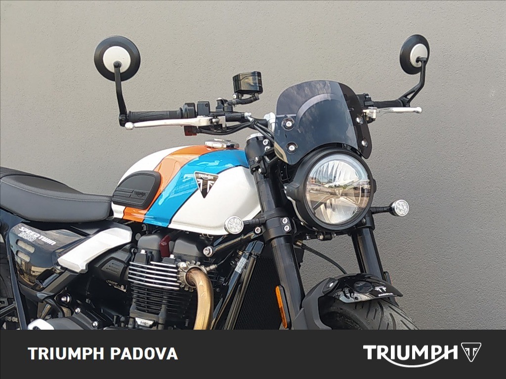 TRIUMPH Speed Twin 900 Pure White/Blue/Orange Abs