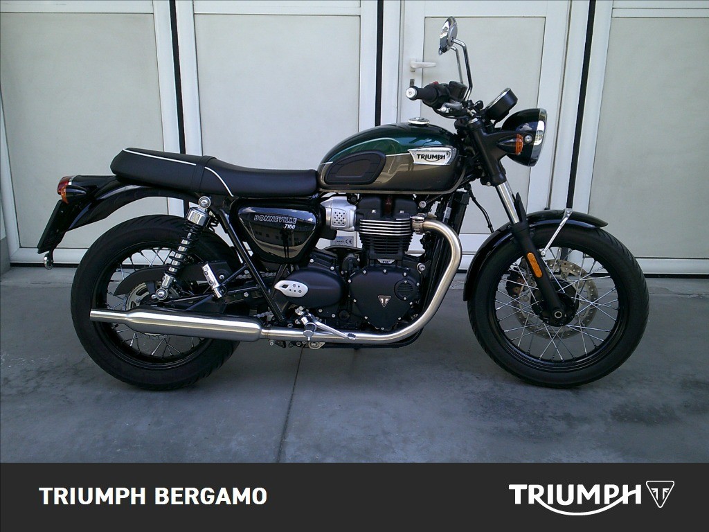 TRIUMPH Bonneville 900 T100 Competition Green/Ironstone E5