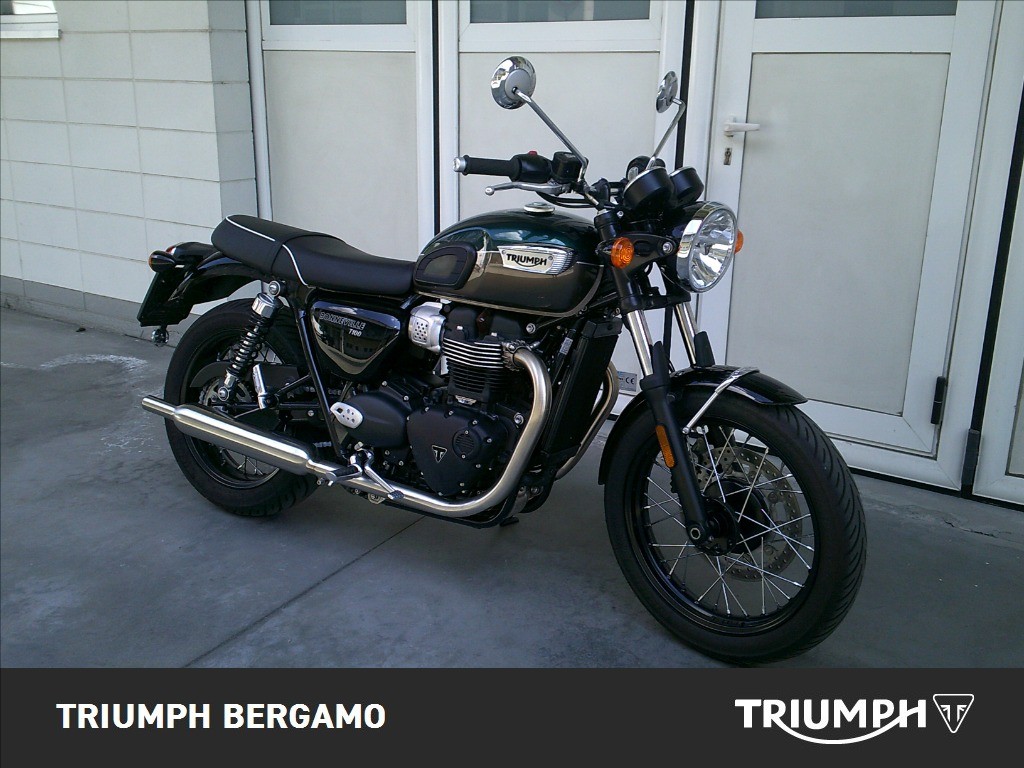 TRIUMPH Bonneville 900 T100 Competition Green/Ironstone E5