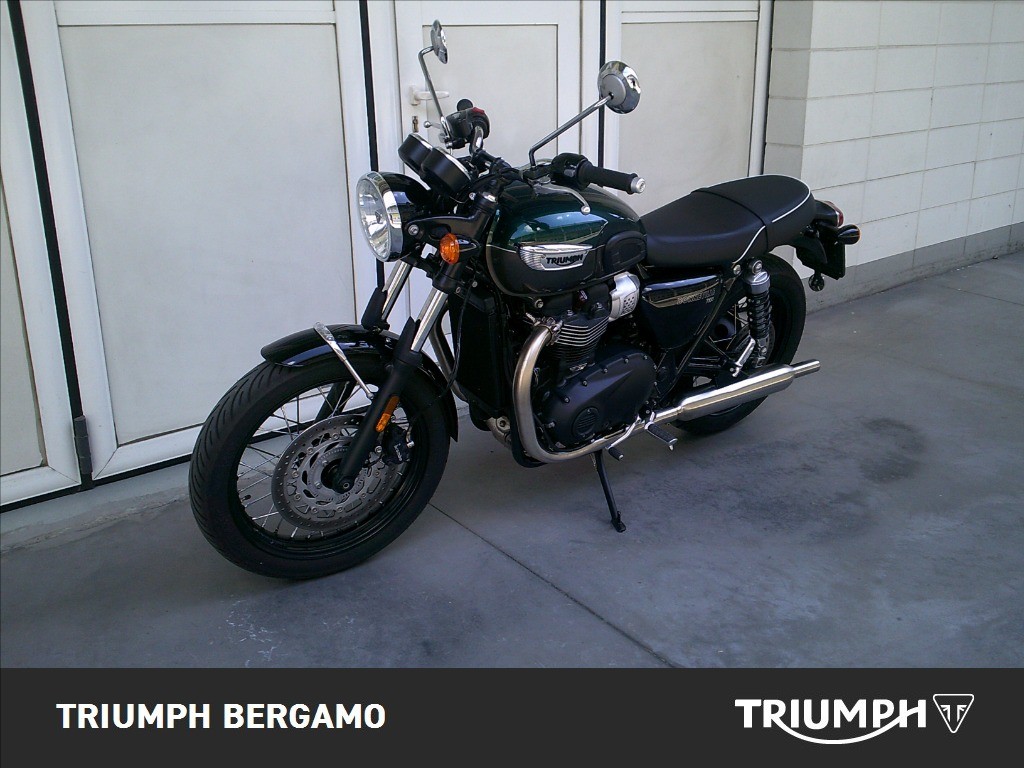 TRIUMPH Bonneville 900 T100 Competition Green/Ironstone E5