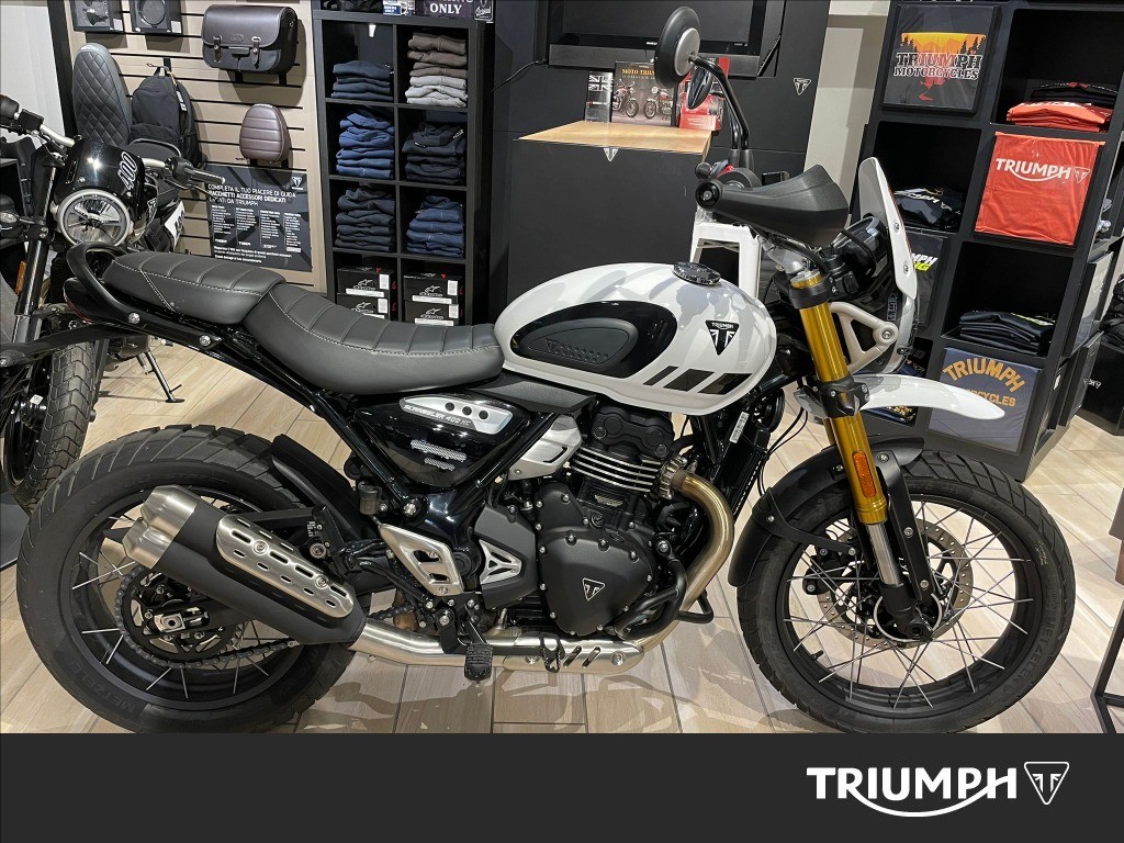 TRIUMPH Scrambler 400 XC Vanilla White Abs