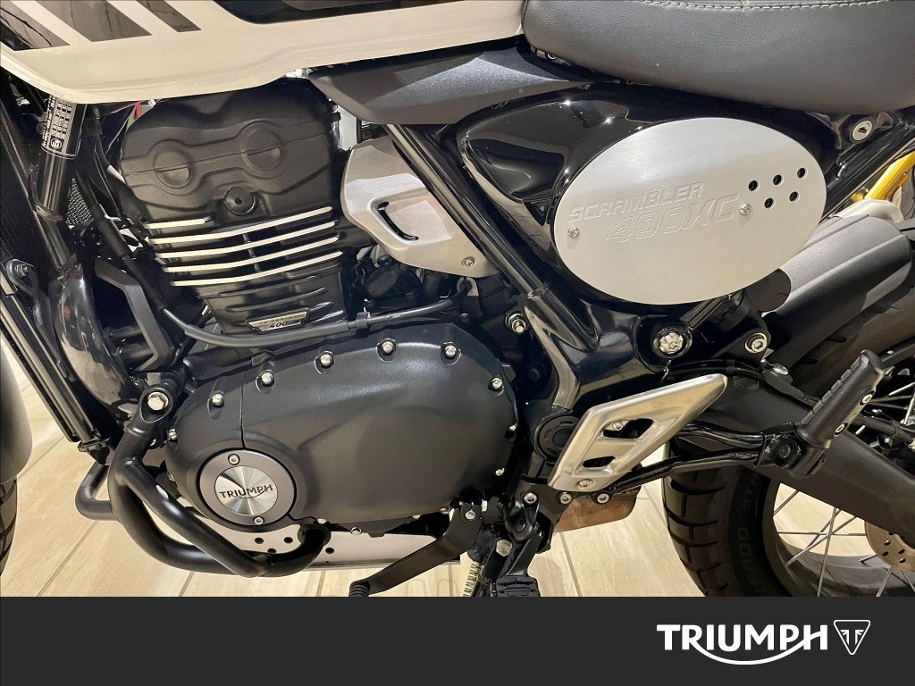 TRIUMPH Scrambler 400 XC Vanilla White Abs
