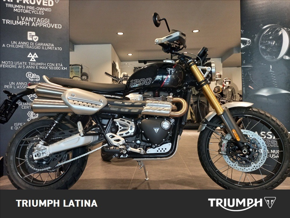 TRIUMPH Scrambler 1200 XE Phantom Black Storm Grey Abs