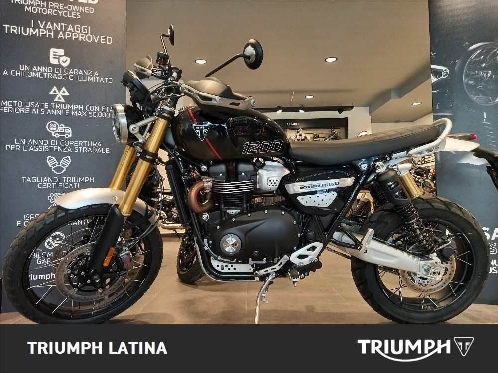 TRIUMPH Scrambler 1200 XE Phantom Black Storm Grey Abs